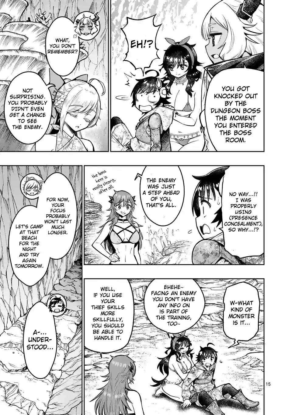 The Strongest Female Masters, Who Are Trying to Raise Me Up, Are in Shambles Over Their Training Policy Chapter 44 - Page 15 in English