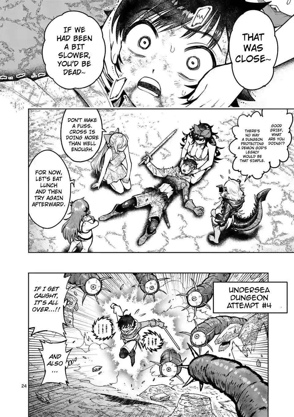 The Strongest Female Masters, Who Are Trying to Raise Me Up, Are in Shambles Over Their Training Policy Chapter 44 - Page 24 in English