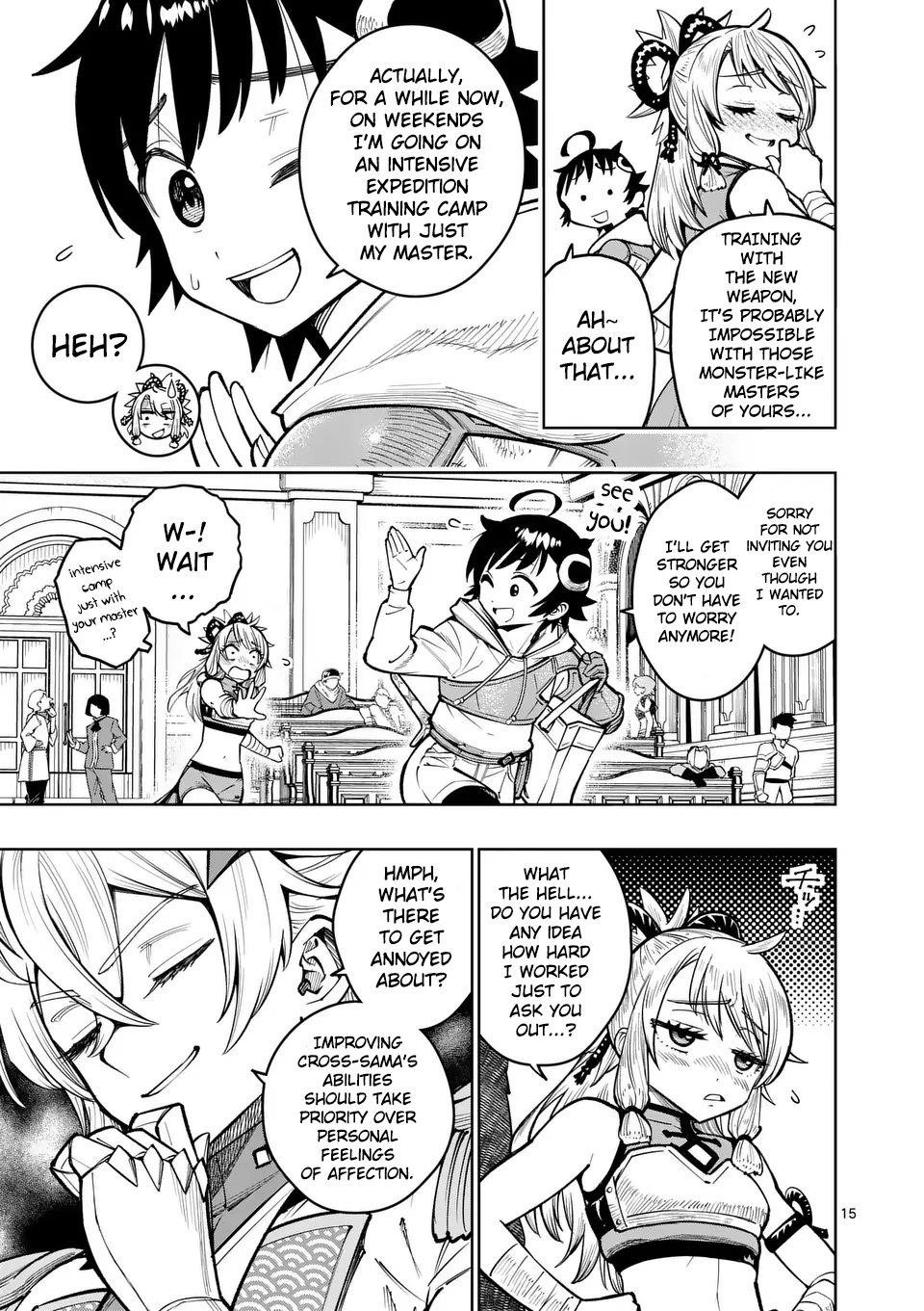 The Strongest Female Masters, Who Are Trying to Raise Me Up, Are in Shambles Over Their Training Policy Chapter 46 - Page 16 in English