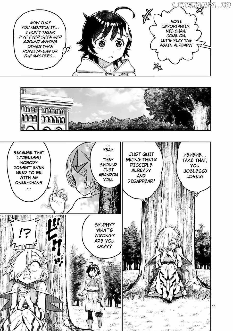 The Strongest Female Masters, Who Are Trying to Raise Me Up, Are in Shambles Over Their Training Policy Chapter 49 - Page 11 in English