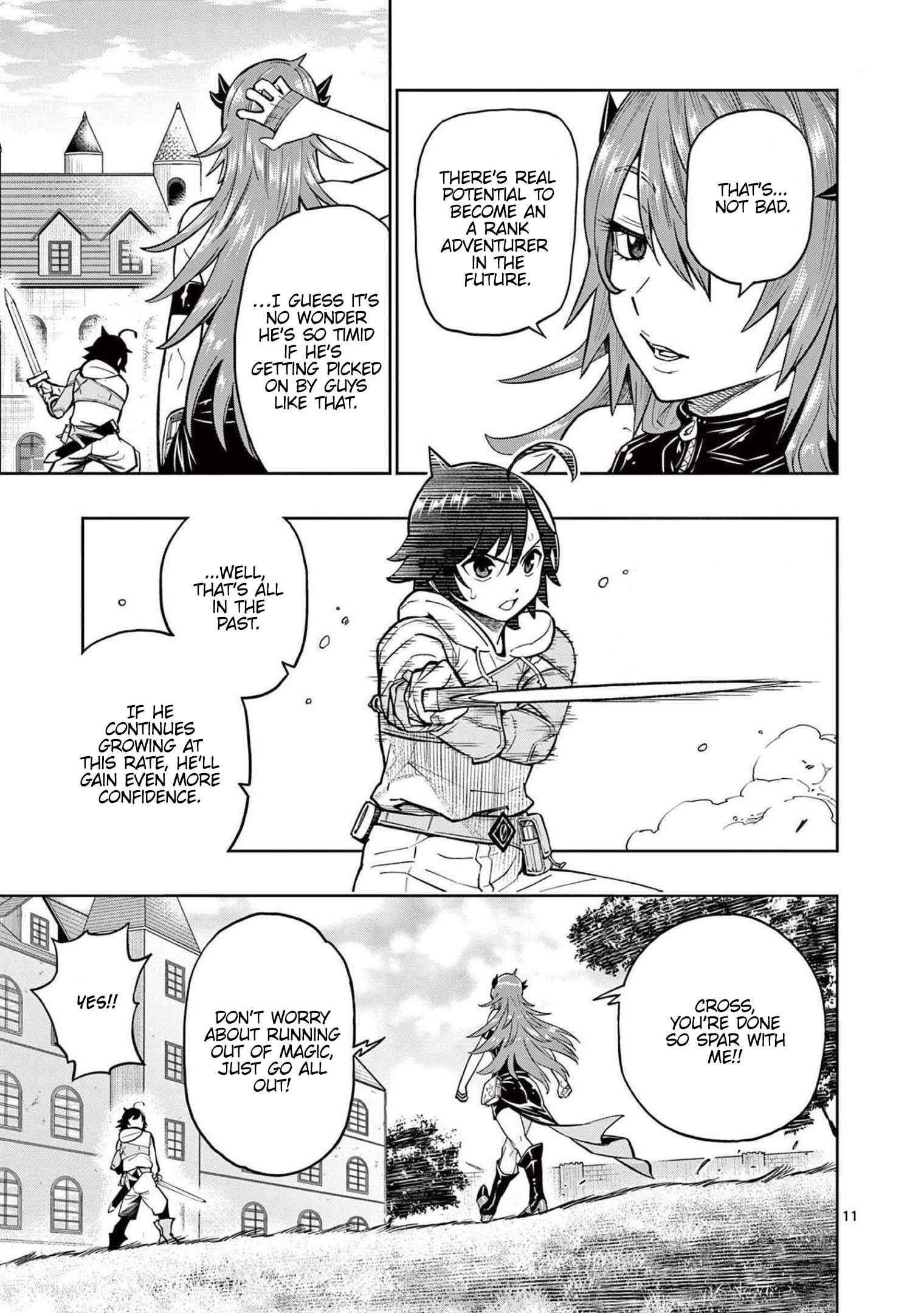 The Strongest Female Masters, Who Are Trying to Raise Me Up, Are in Shambles Over Their Training Policy Chapter 5 - Page 11 in English