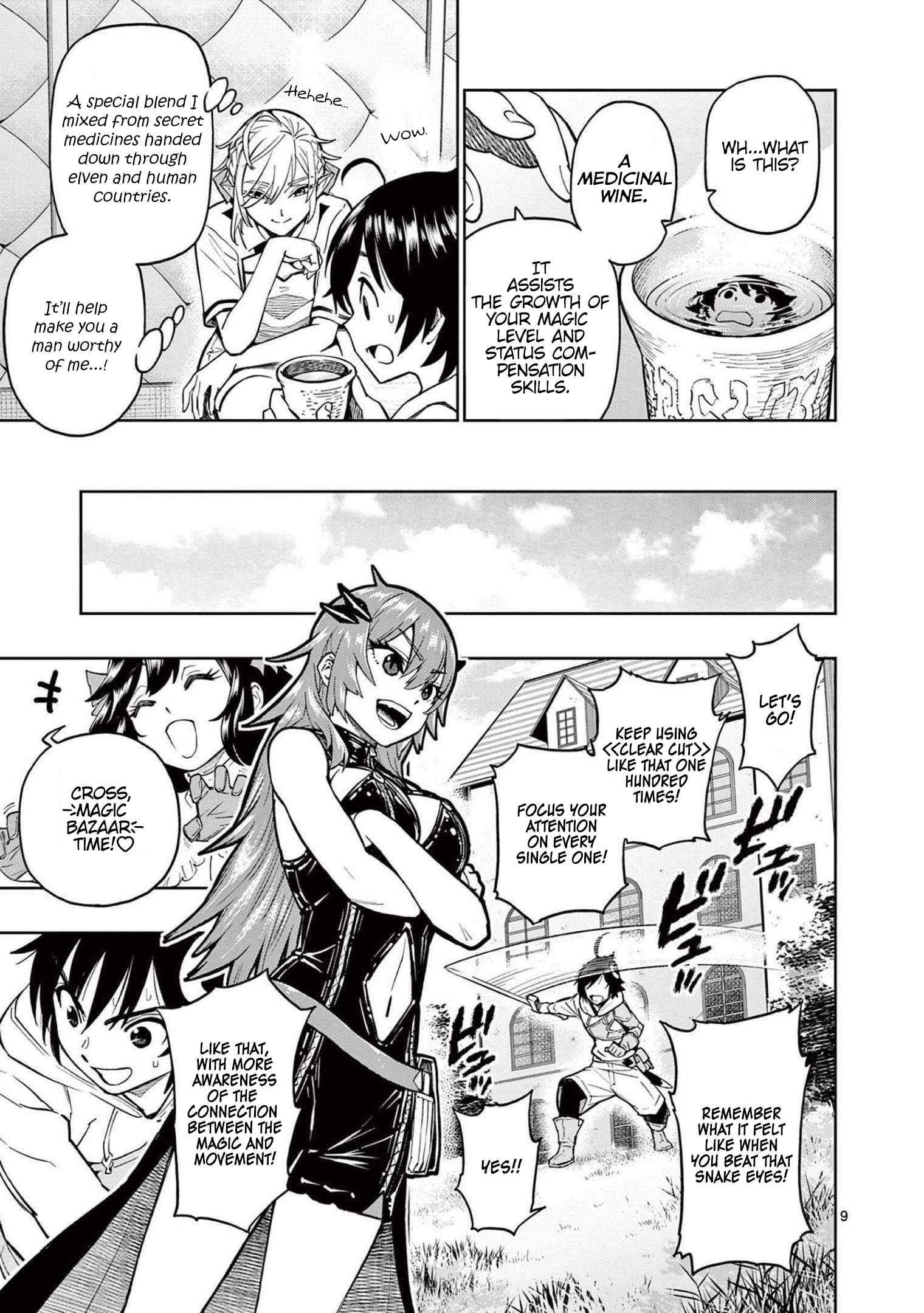 The Strongest Female Masters, Who Are Trying to Raise Me Up, Are in Shambles Over Their Training Policy Chapter 5 - Page 9 in English