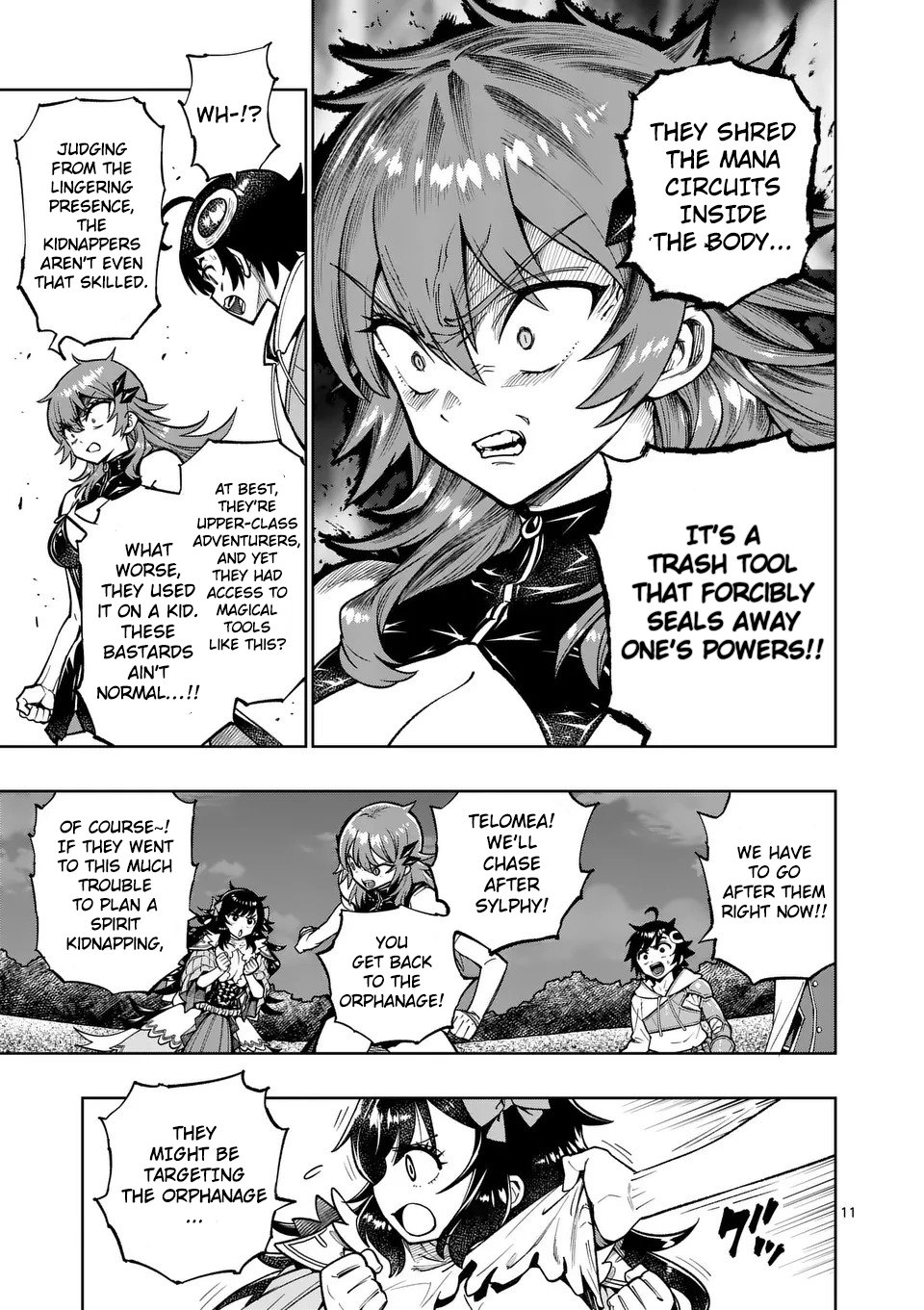The Strongest Female Masters, Who Are Trying to Raise Me Up, Are in Shambles Over Their Training Policy Chapter 50 - Page 12 in English