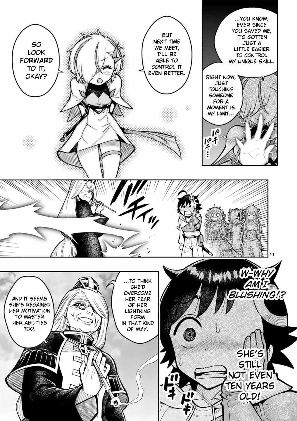 The Strongest Female Masters, Who Are Trying to Raise Me Up, Are in Shambles Over Their Training Policy Chapter 56 - Page 11 in English