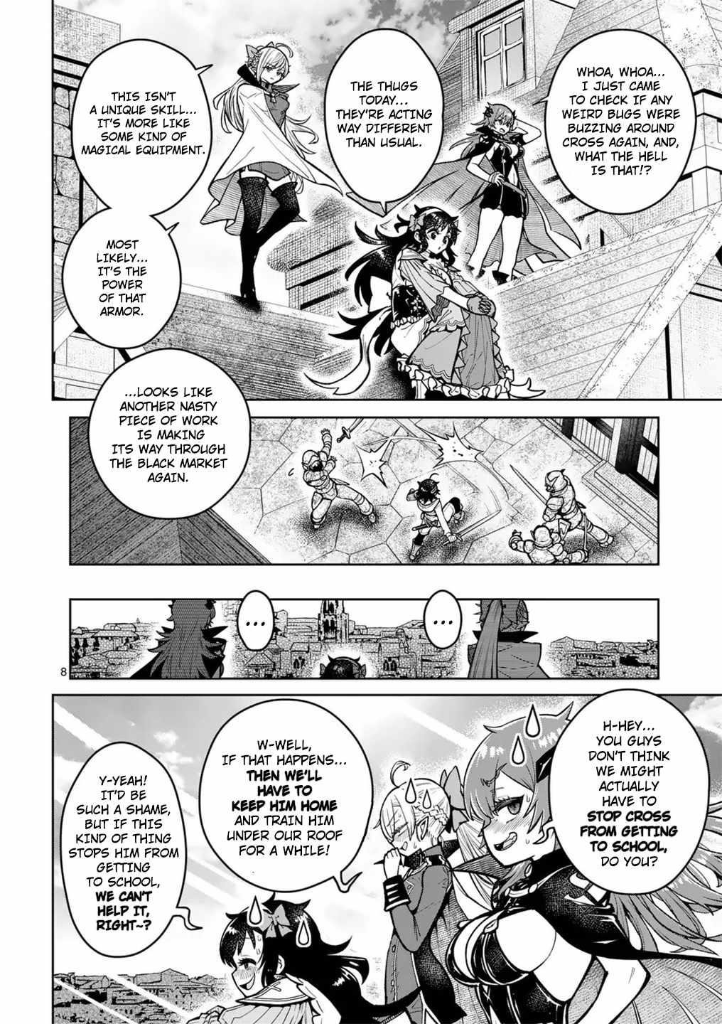 The Strongest Female Masters, Who Are Trying to Raise Me Up, Are in Shambles Over Their Training Policy Chapter 57 - Page 8 in English