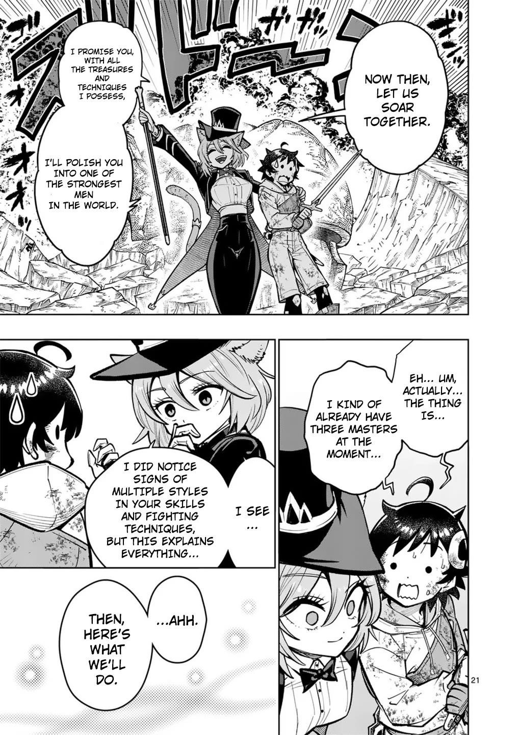 The Strongest Female Masters, Who Are Trying to Raise Me Up, Are in Shambles Over Their Training Policy Chapter 60 - Page 21 in English