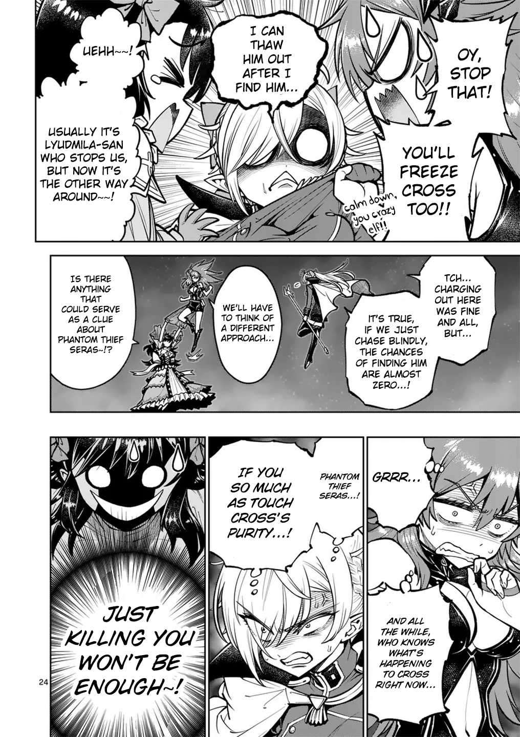The Strongest Female Masters, Who Are Trying to Raise Me Up, Are in Shambles Over Their Training Policy Chapter 61 - Page 24 in English