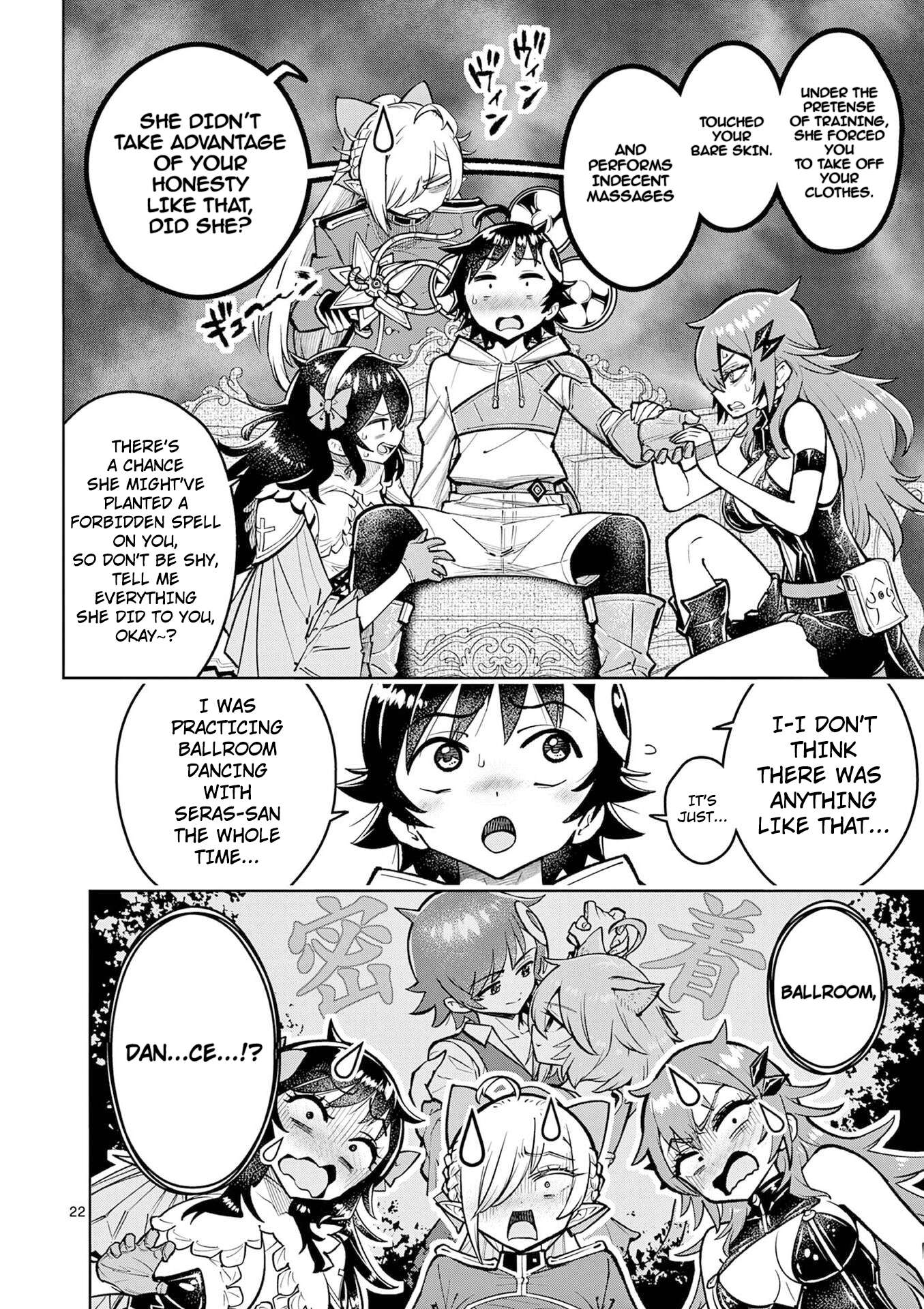 The Strongest Female Masters, Who Are Trying to Raise Me Up, Are in Shambles Over Their Training Policy Chapter 65 - Page 22 in English