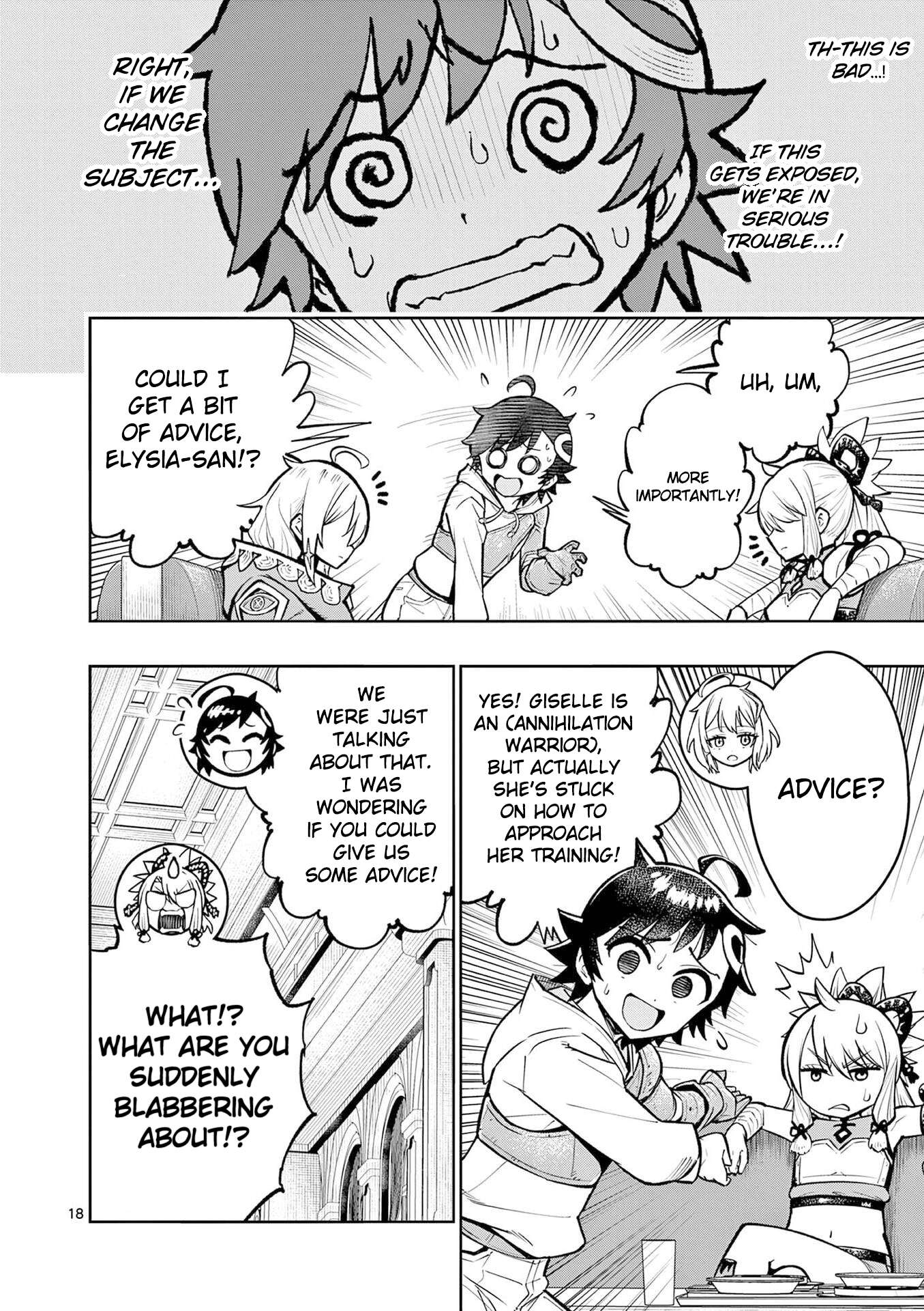 The Strongest Female Masters, Who Are Trying to Raise Me Up, Are in Shambles Over Their Training Policy Chapter 66 - Page 19 in English