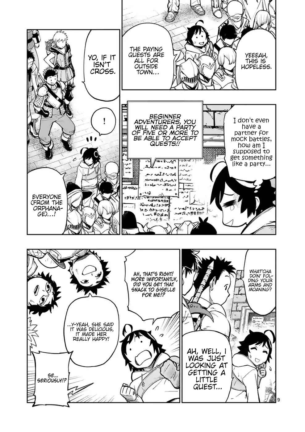 The Strongest Female Masters, Who Are Trying to Raise Me Up, Are in Shambles Over Their Training Policy Chapter 9 - Page 9 in English