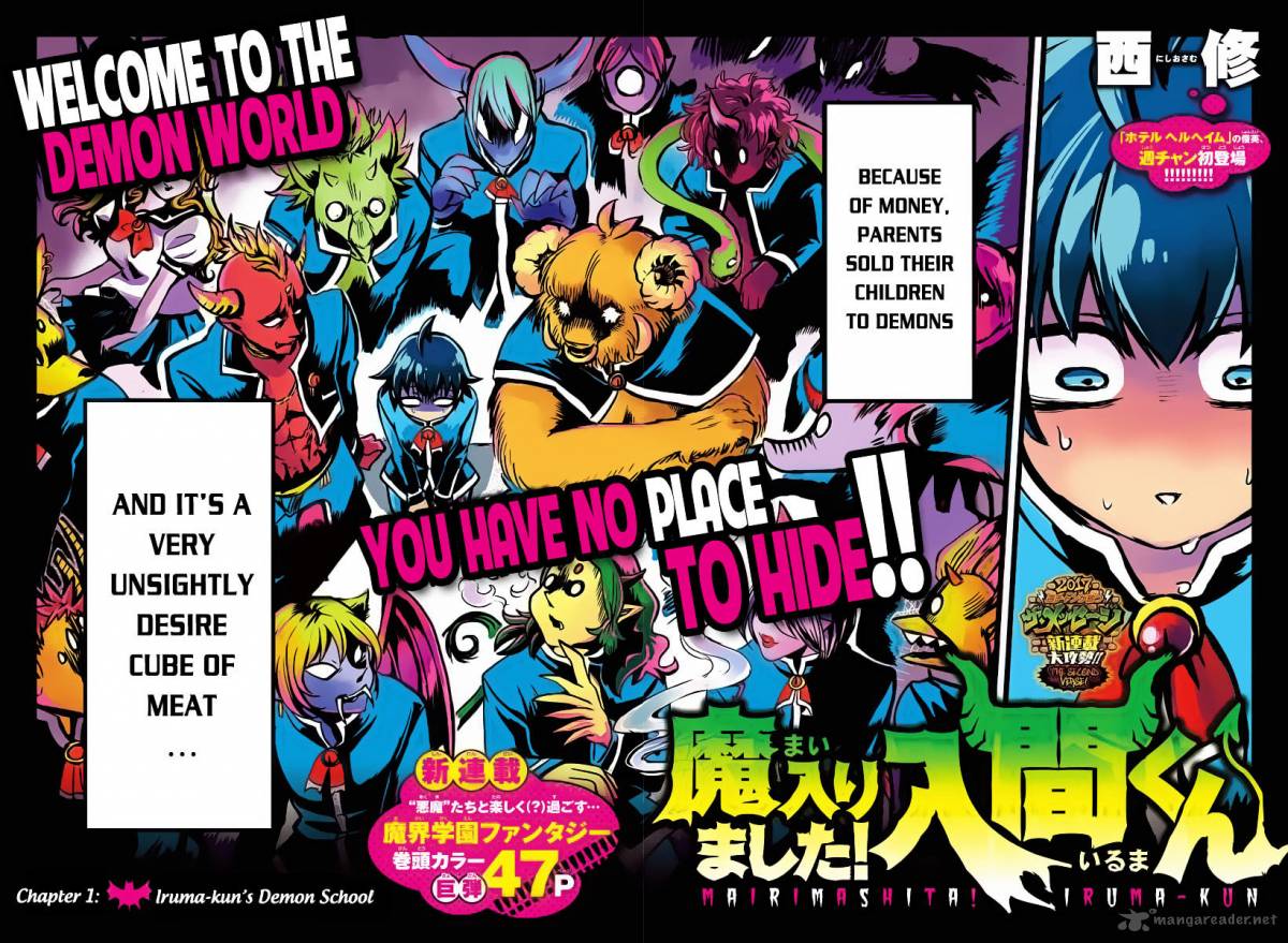 Mairimashita! Iruma-kun Chapter 1 - Page 4 in English
