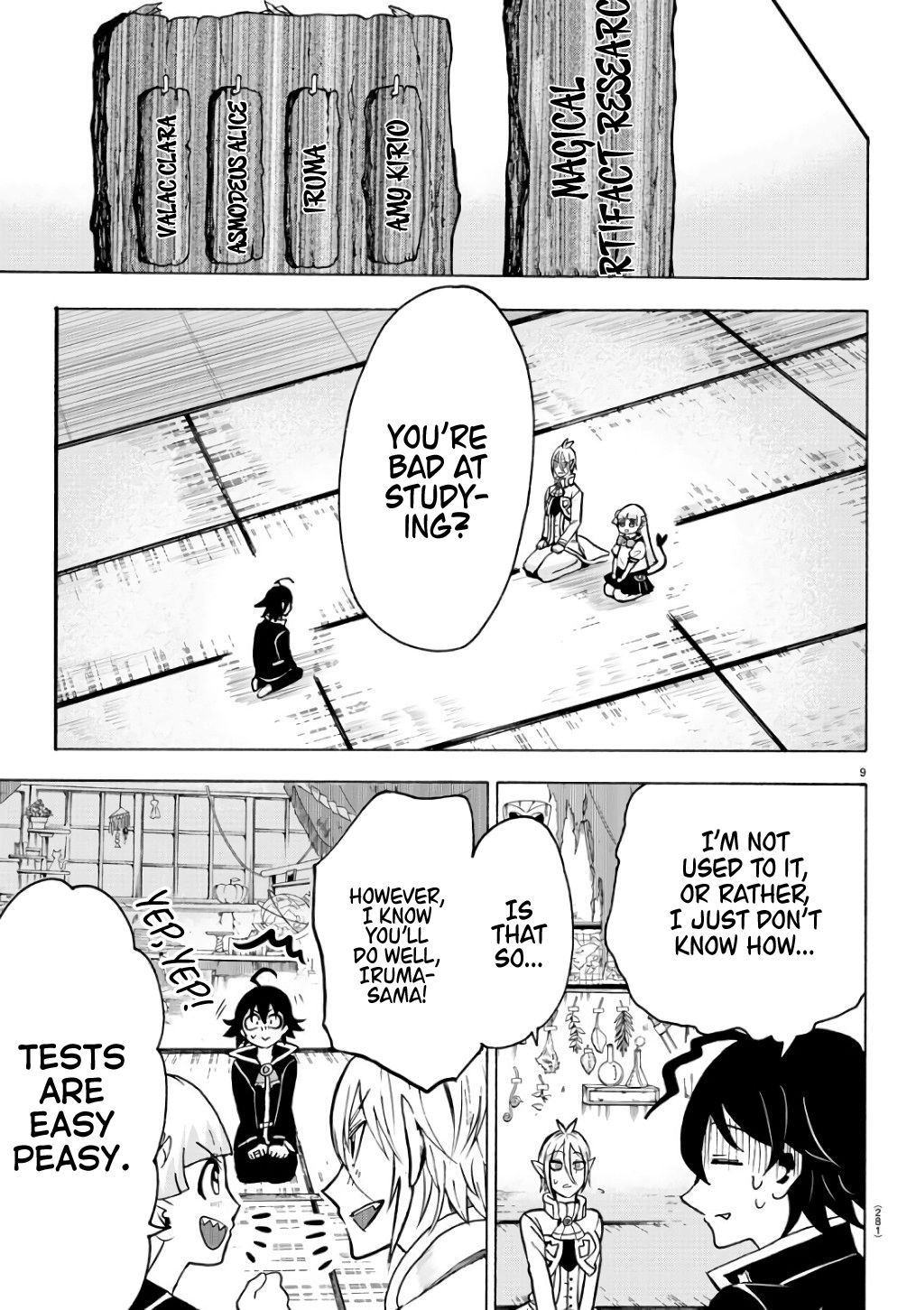 Mairimashita! Iruma-kun Chapter 61 - Page 9 in English