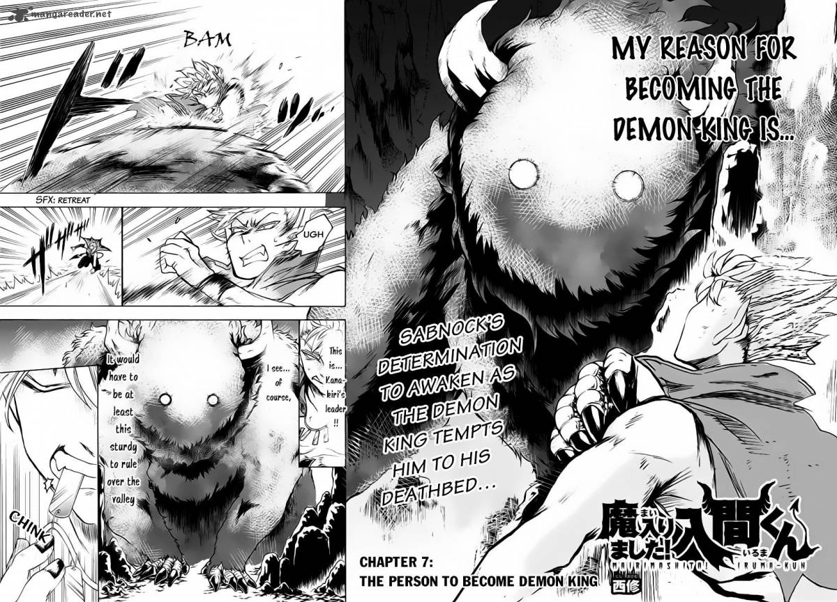 Mairimashita! Iruma-kun Chapter 7 - Page 3 in English