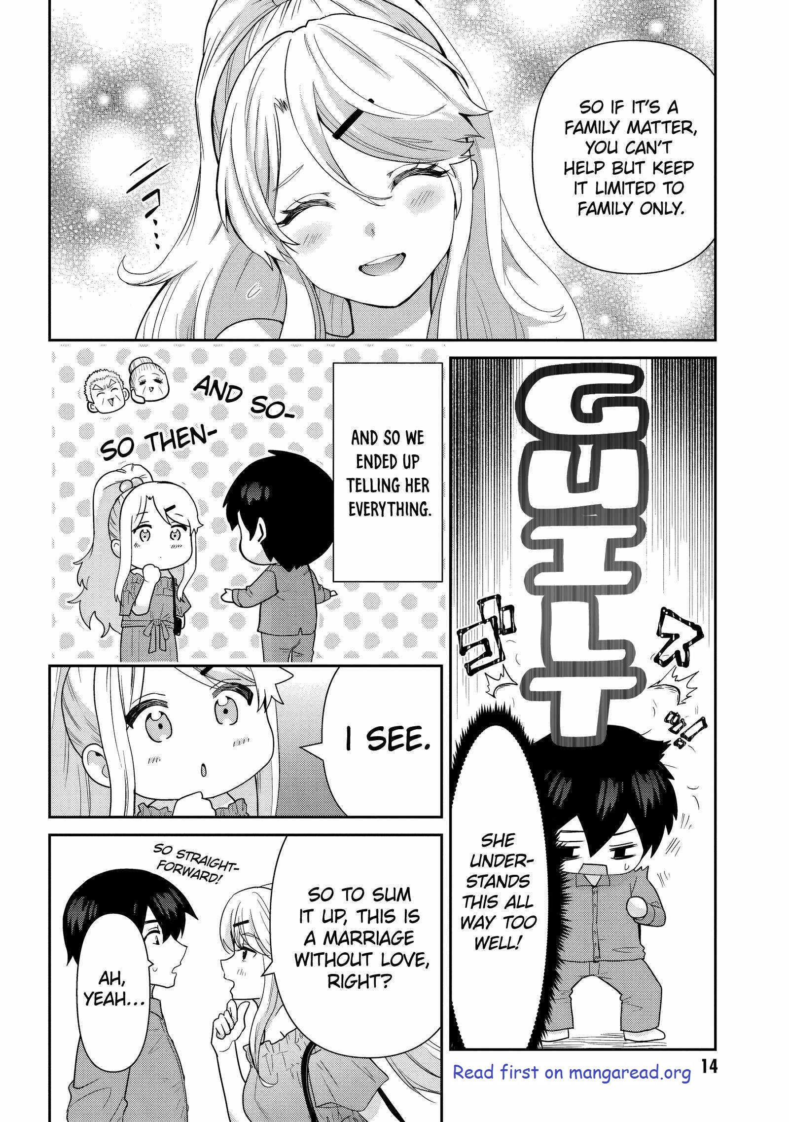 I Got Married to the Girl I Hate Most in Class Chapter 30.1 - Page 12 in English