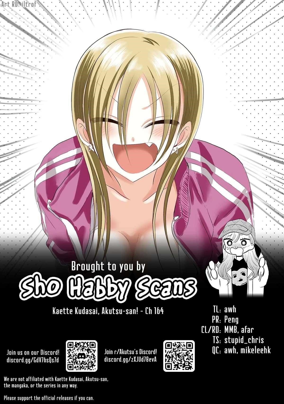 Please Go Home, Akutsu-San! Chapter 164 - Page 7 in English