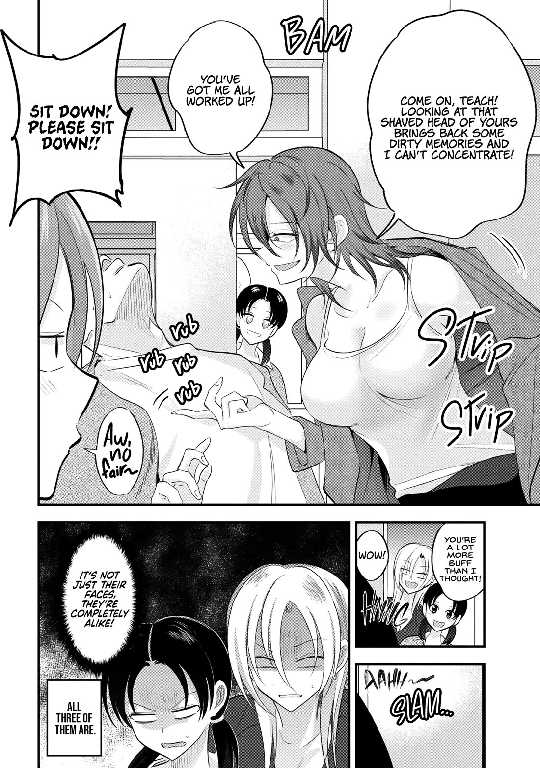 Please Go Home, Akutsu-San! Chapter 198.5 - Page 4 in English