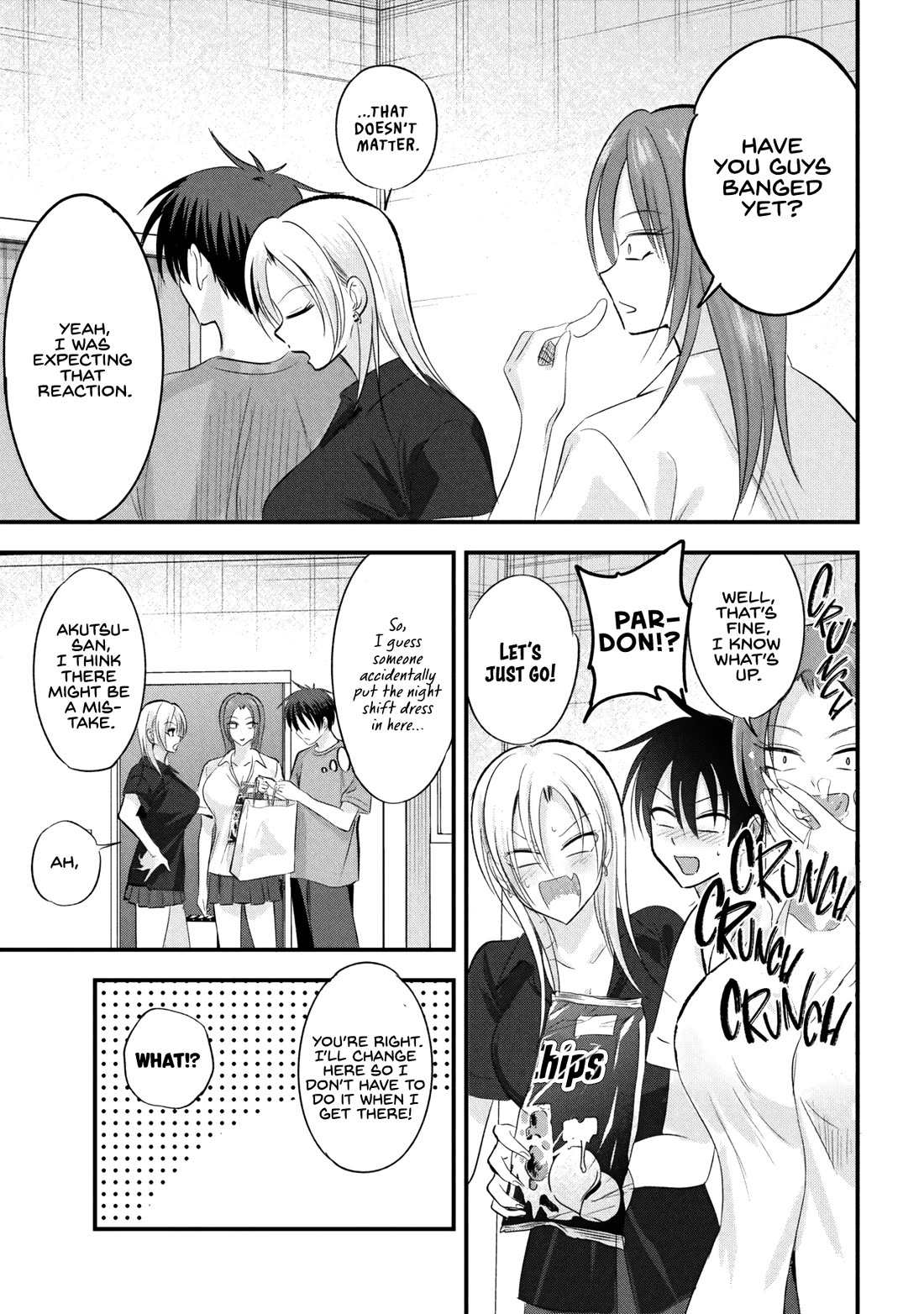 Please Go Home, Akutsu-San! Chapter 204 - Page 9 in English