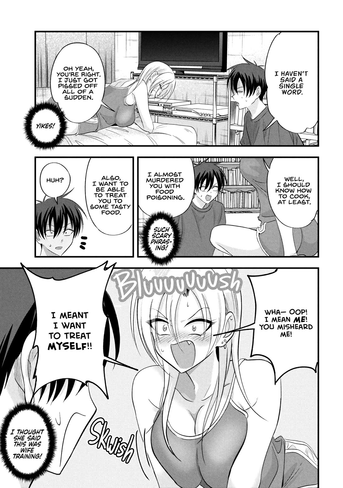 Please Go Home, Akutsu-San! Chapter 206 - Page 3 in English