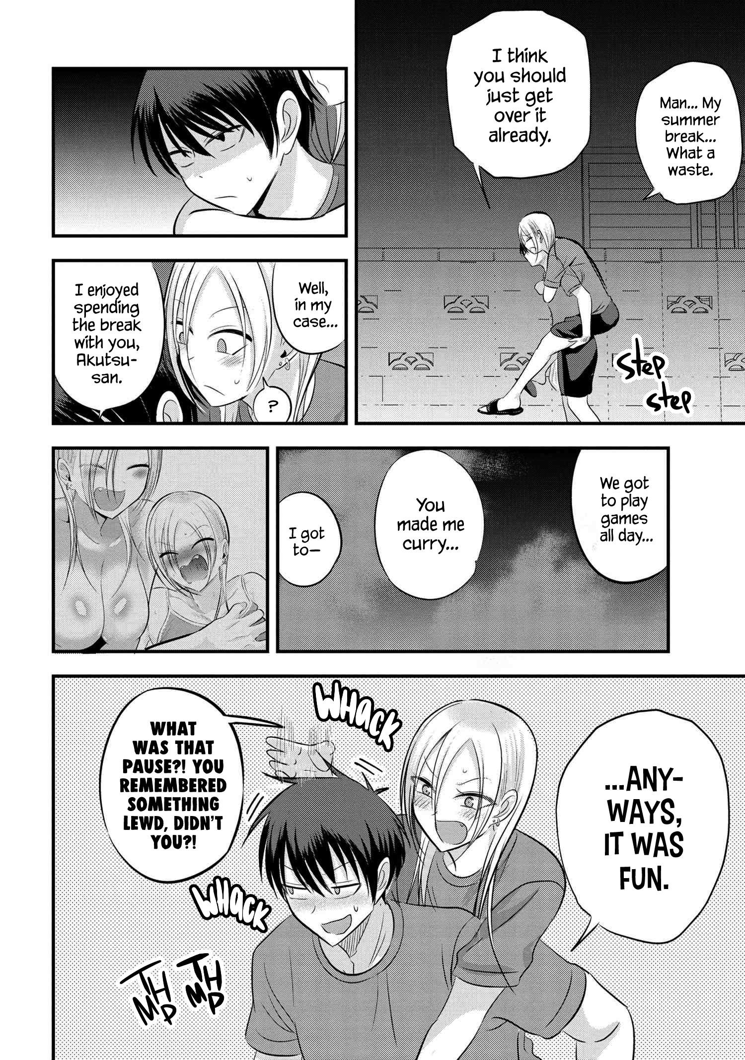 Please Go Home, Akutsu-San! Chapter 88 - Page 4 in English