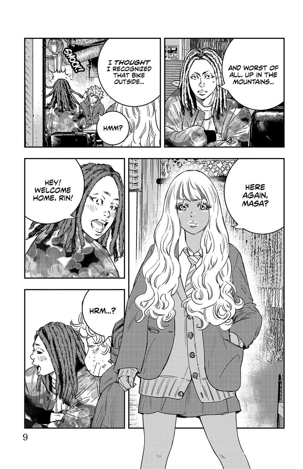 Nine Peaks Chapter 6 - Page 9 in English