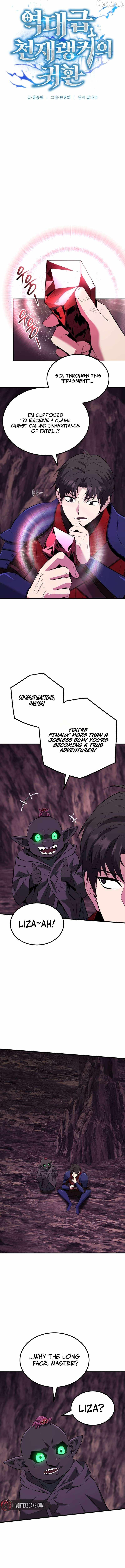 The Return of the Unrivaled Genius Ranker Chapter 20 - Page 3 in English