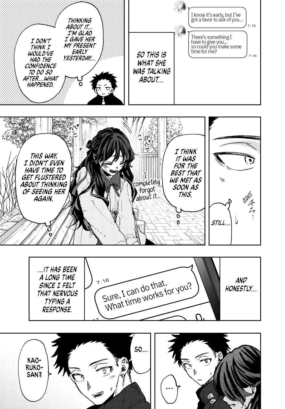 Kaoru Hana wa Rin to Saku Chapter 101 - Page 11 in English