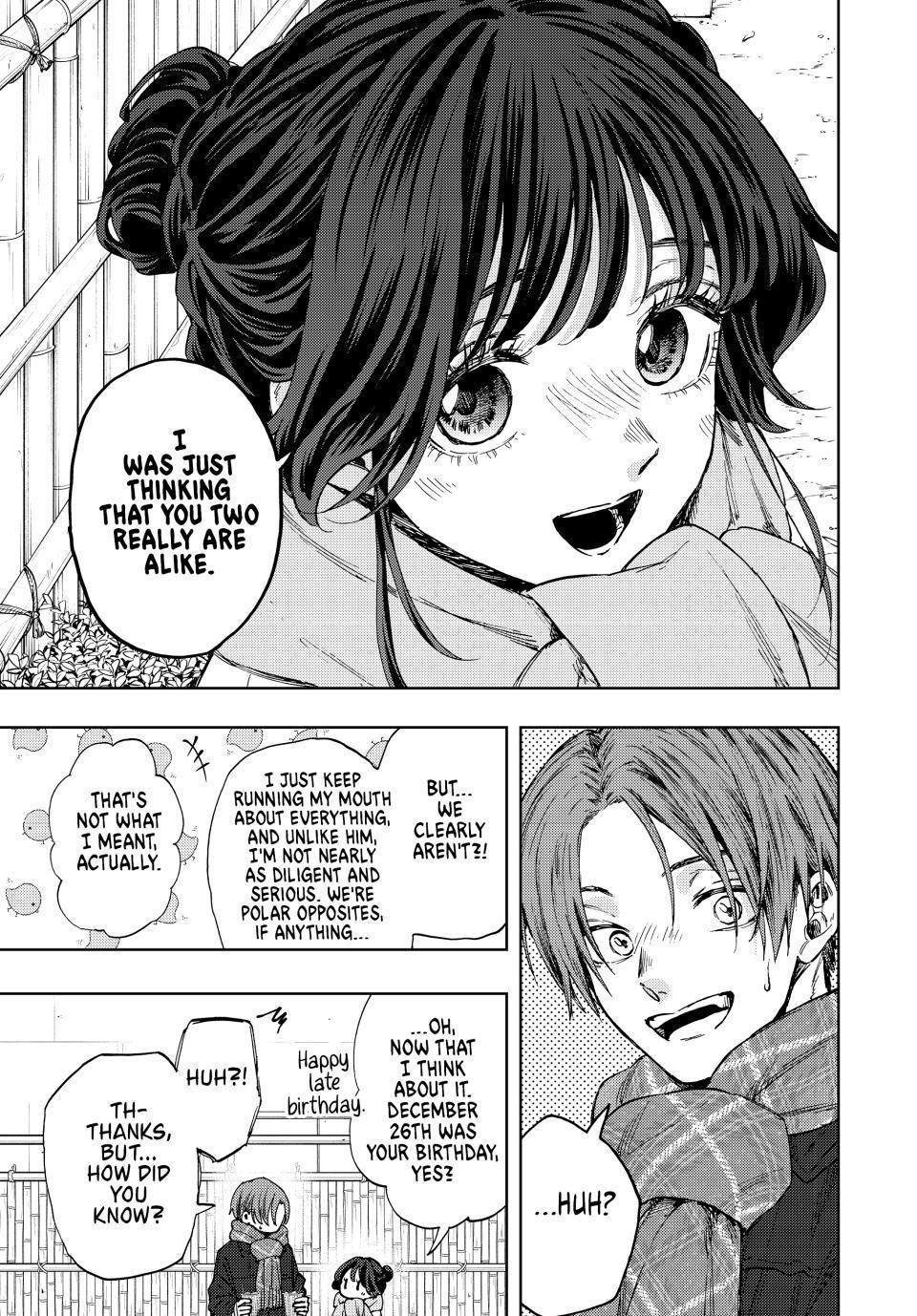 Kaoru Hana wa Rin to Saku Chapter 104 - Page 13 in English