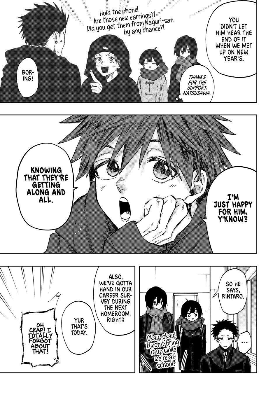 Kaoru Hana wa Rin to Saku Chapter 105 - Page 3 in English