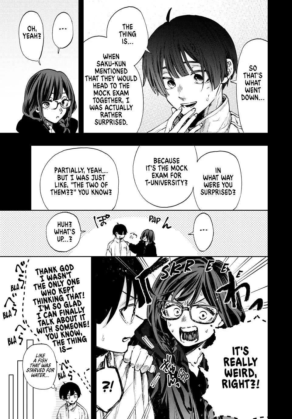 Kaoru Hana wa Rin to Saku Chapter 112 - Page 7 in English