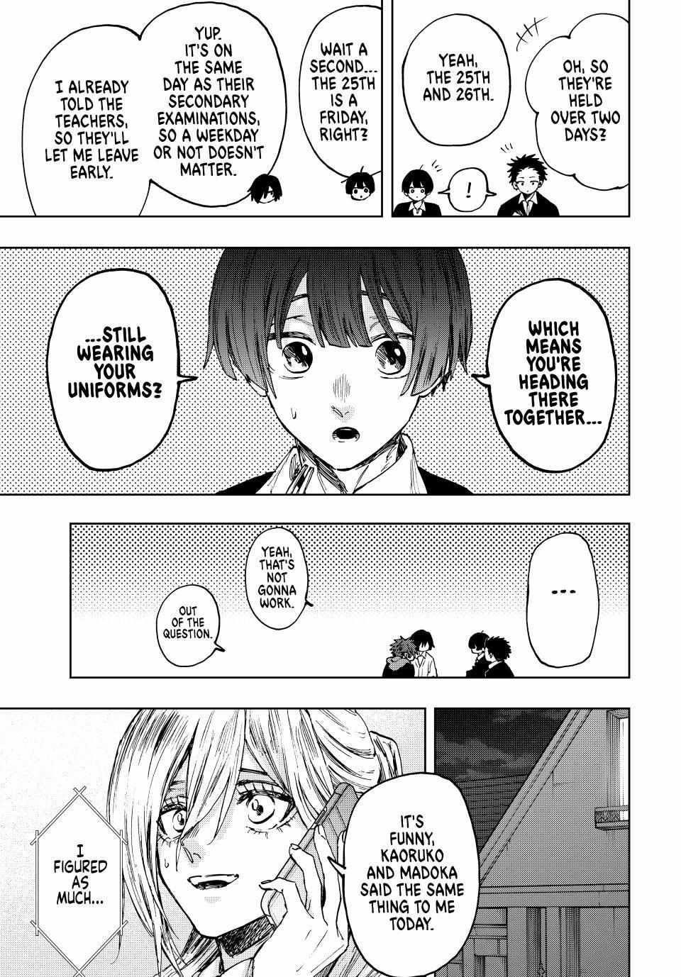 Kaoru Hana wa Rin to Saku Chapter 112 - Page 9 in English