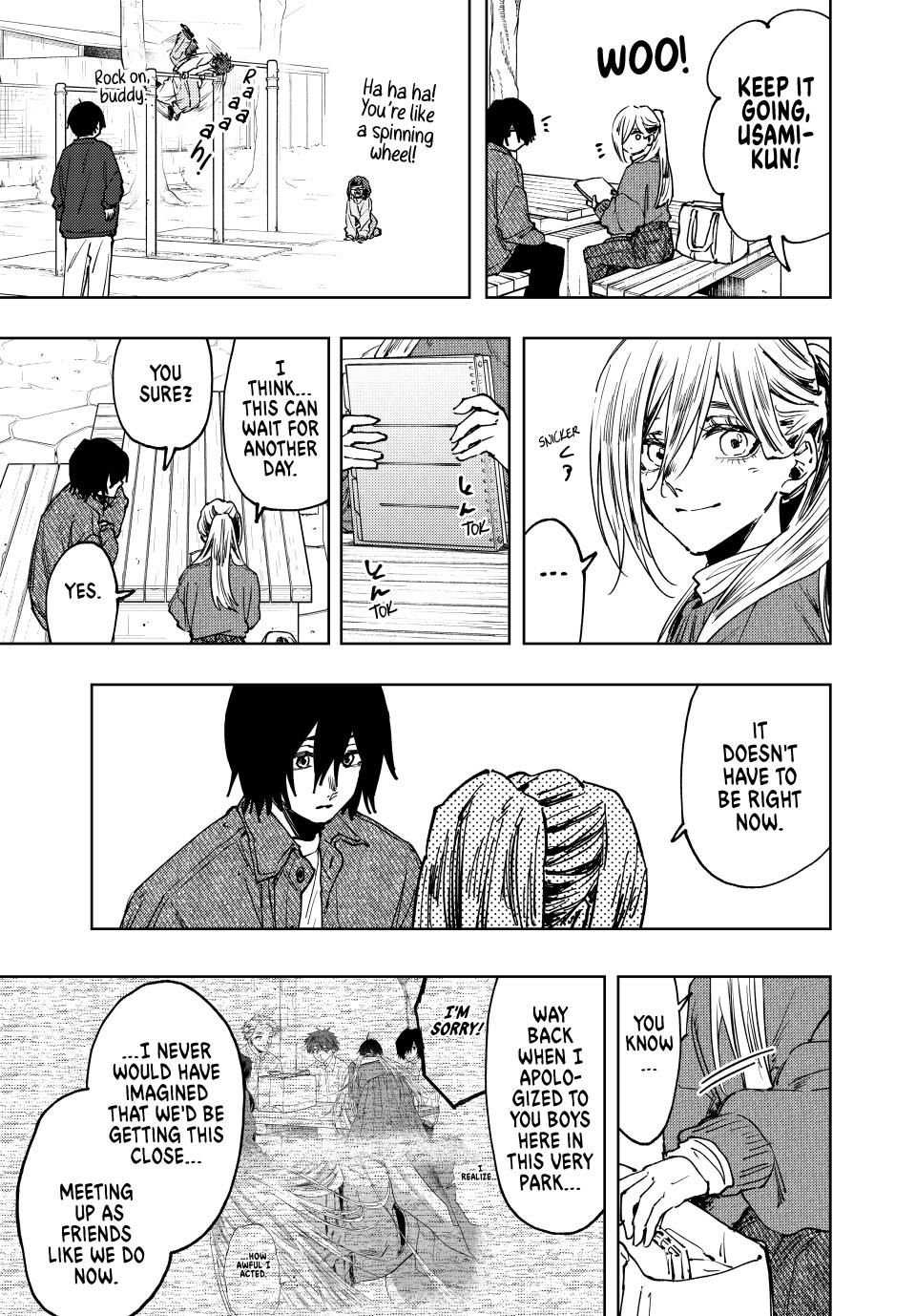 Kaoru Hana wa Rin to Saku Chapter 120 - Page 11 in English