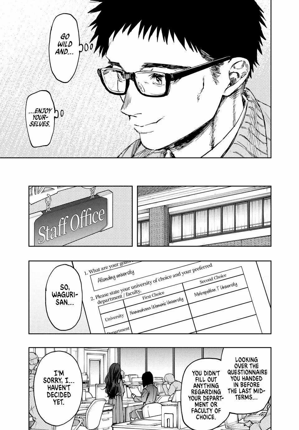 Kaoru Hana wa Rin to Saku Chapter 127 - Page 17 in English