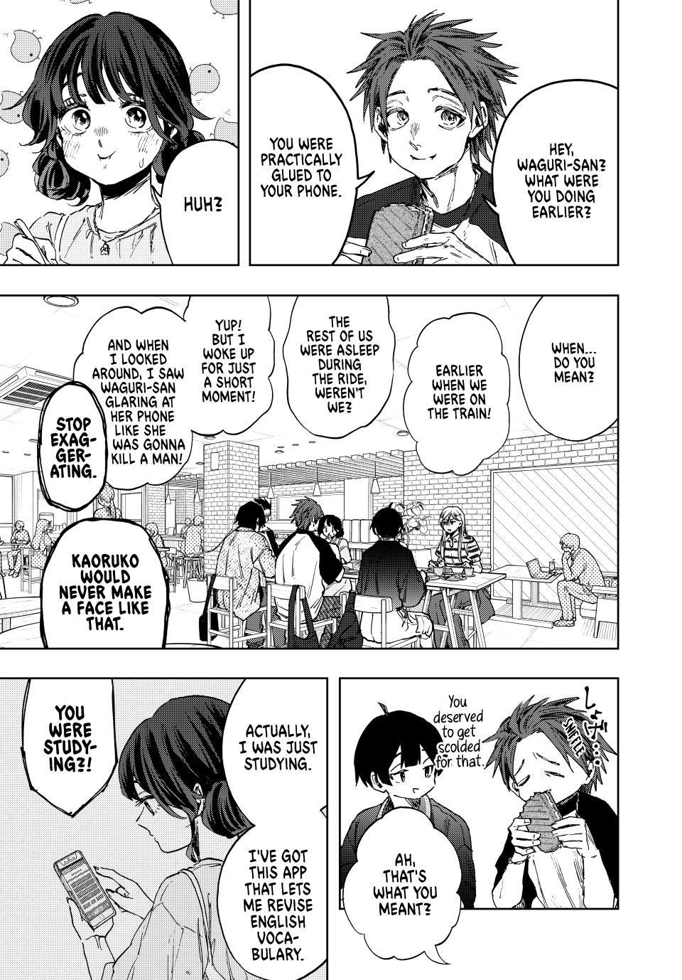 Kaoru Hana wa Rin to Saku Chapter 136 - Page 13 in English