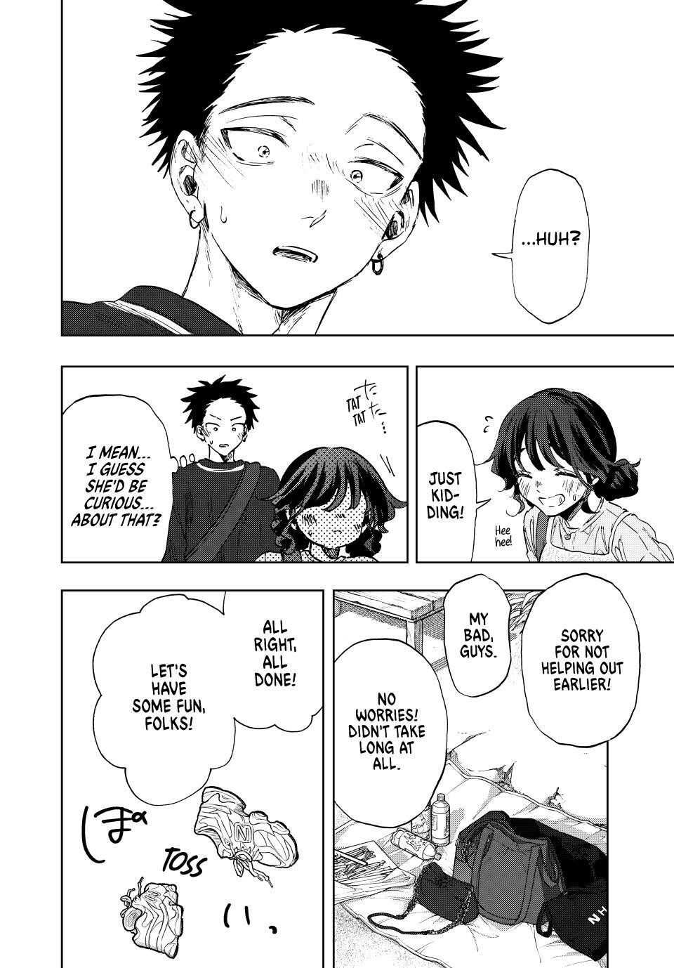 Kaoru Hana wa Rin to Saku Chapter 137 - Page 12 in English