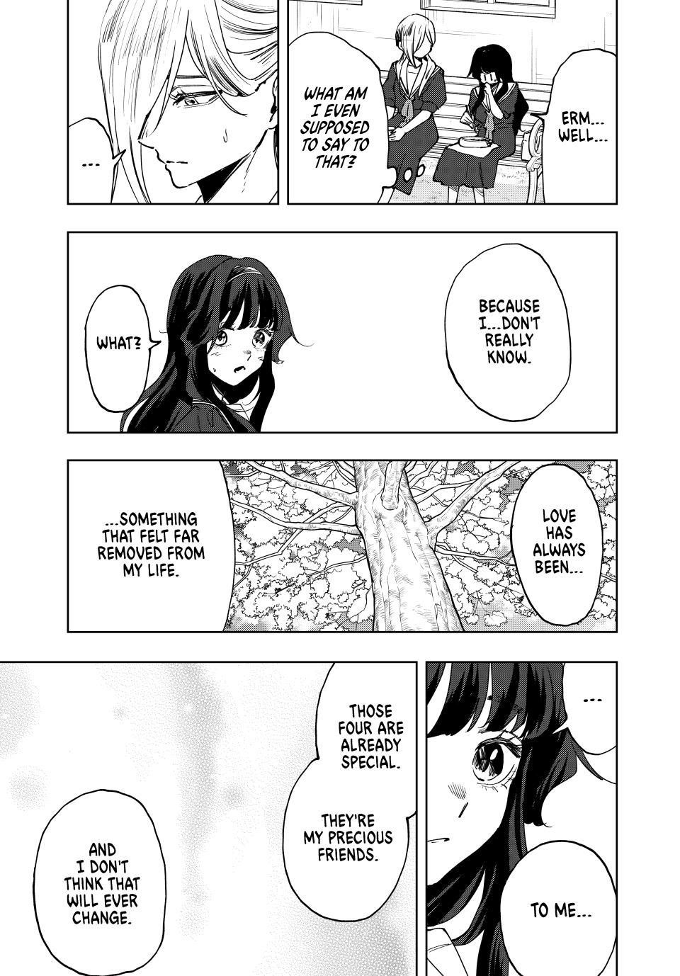 Kaoru Hana wa Rin to Saku Chapter 140 - Page 13 in English