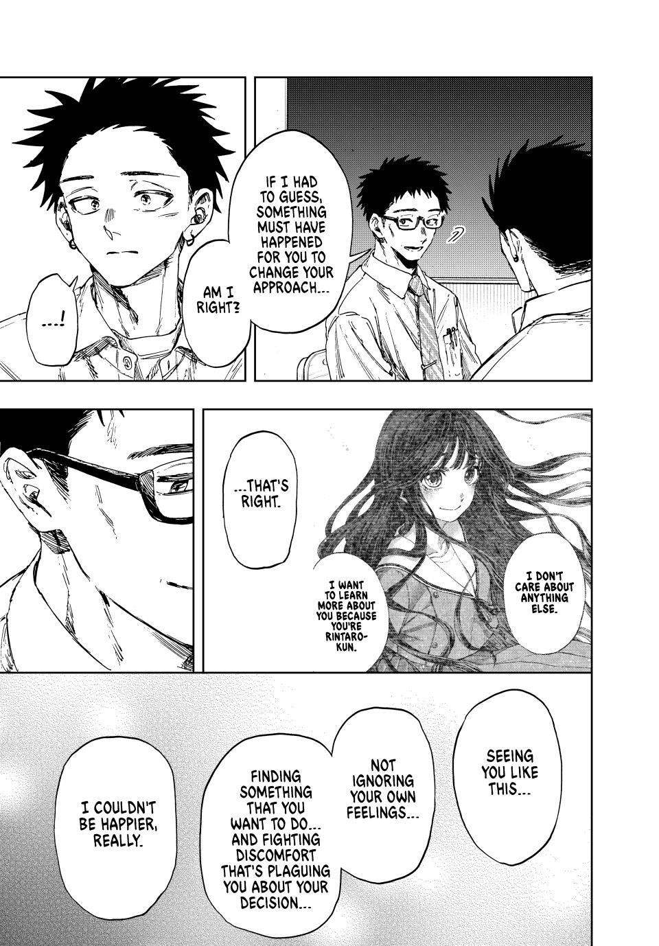 Kaoru Hana wa Rin to Saku Chapter 143 - Page 13 in English