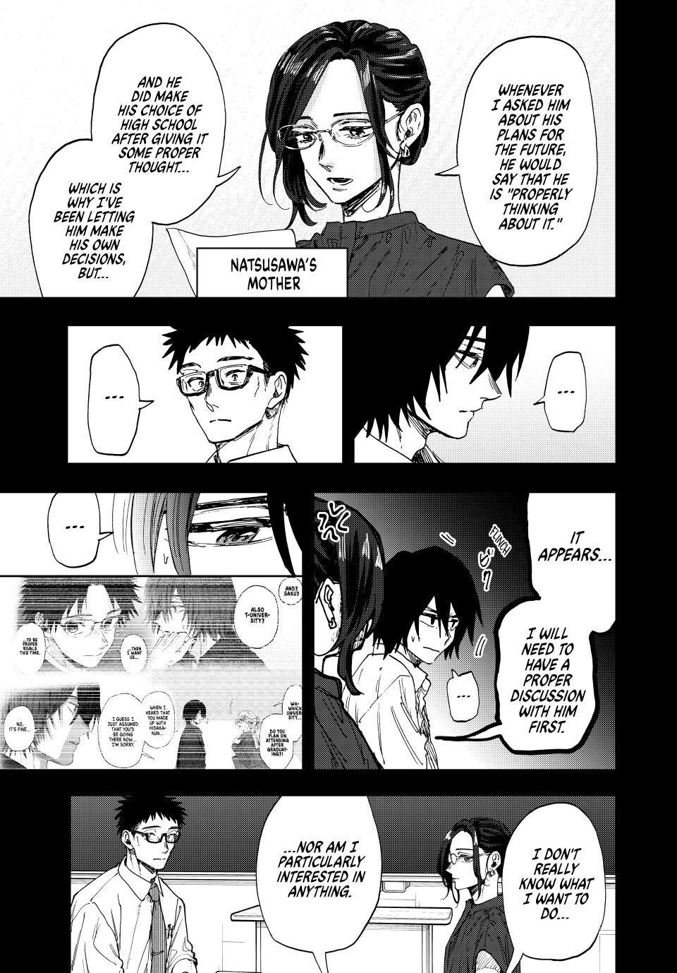 Kaoru Hana wa Rin to Saku Chapter 147 - Page 7 in English