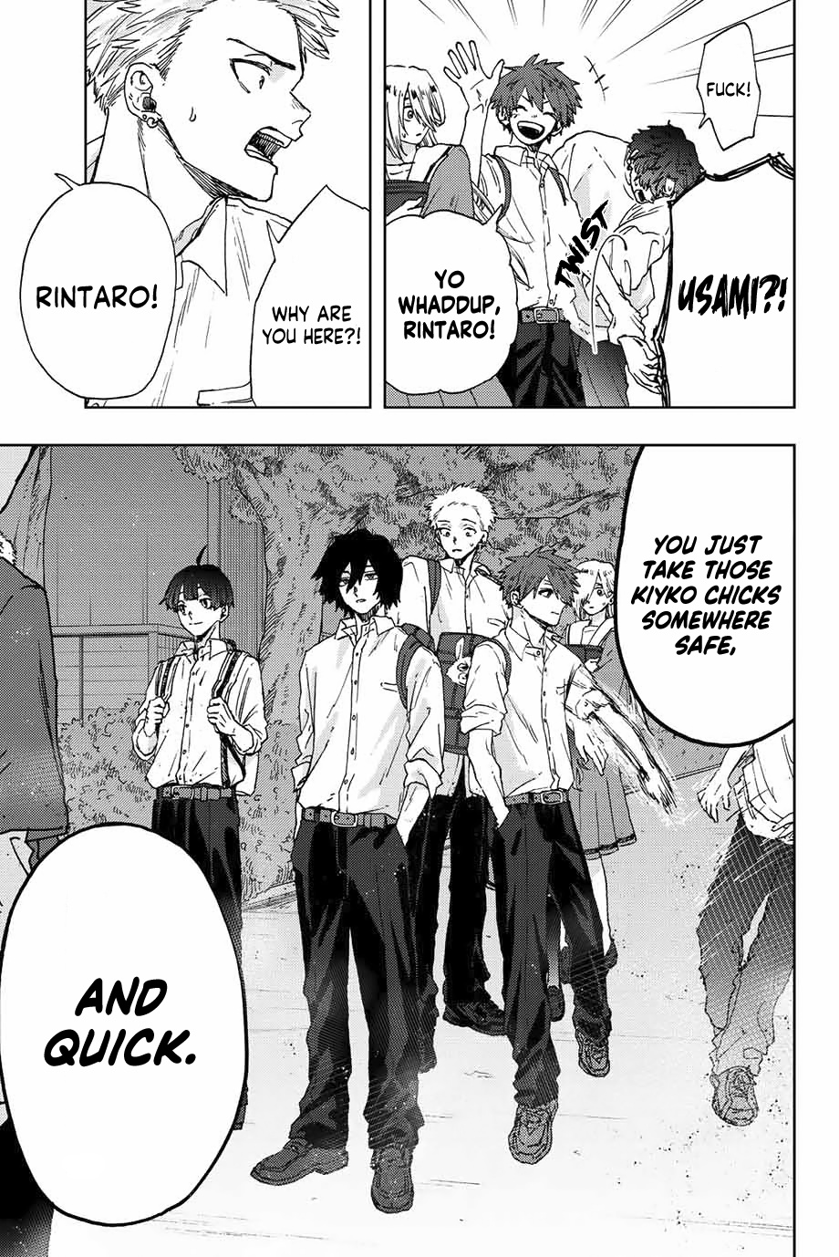 Kaoru Hana wa Rin to Saku Chapter 15 - Page 10 in English
