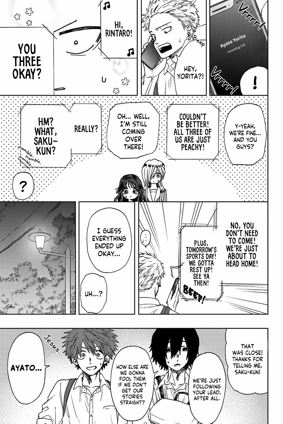 Kaoru Hana wa Rin to Saku Chapter 15 - Page 20 in English