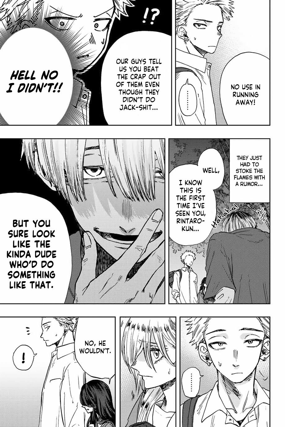 Kaoru Hana wa Rin to Saku Chapter 15 - Page 4 in English