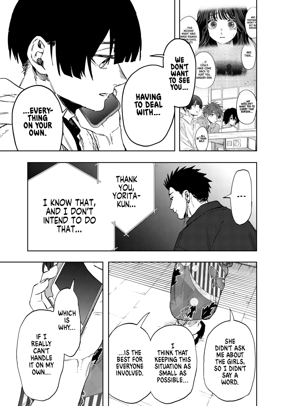 Kaoru Hana wa Rin to Saku Chapter 160 - Page 7 in English