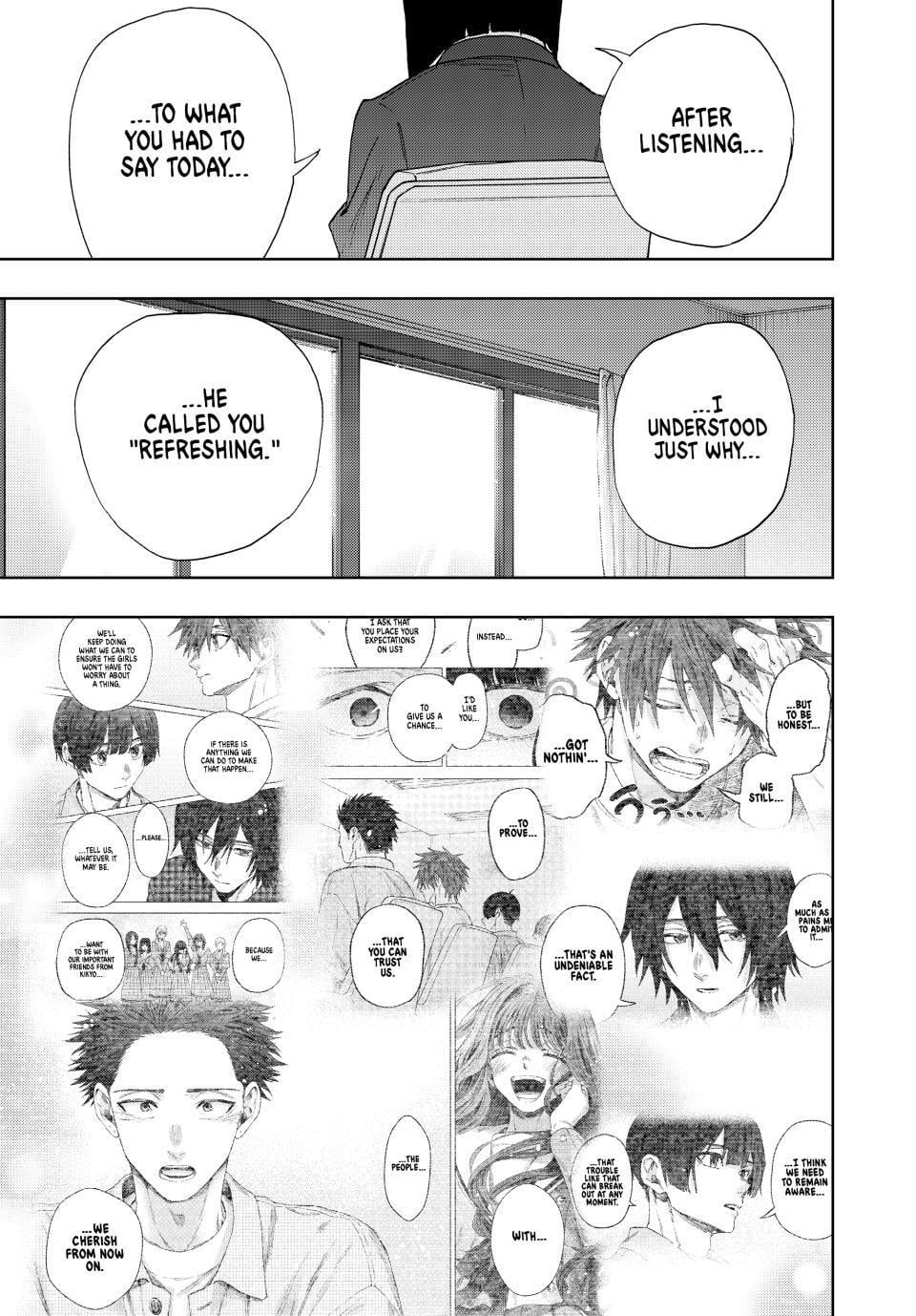 Kaoru Hana wa Rin to Saku Chapter 174 - Page 9 in English