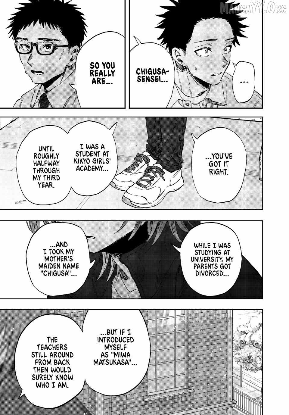 Kaoru Hana wa Rin to Saku Chapter 184 - Page 13 in English