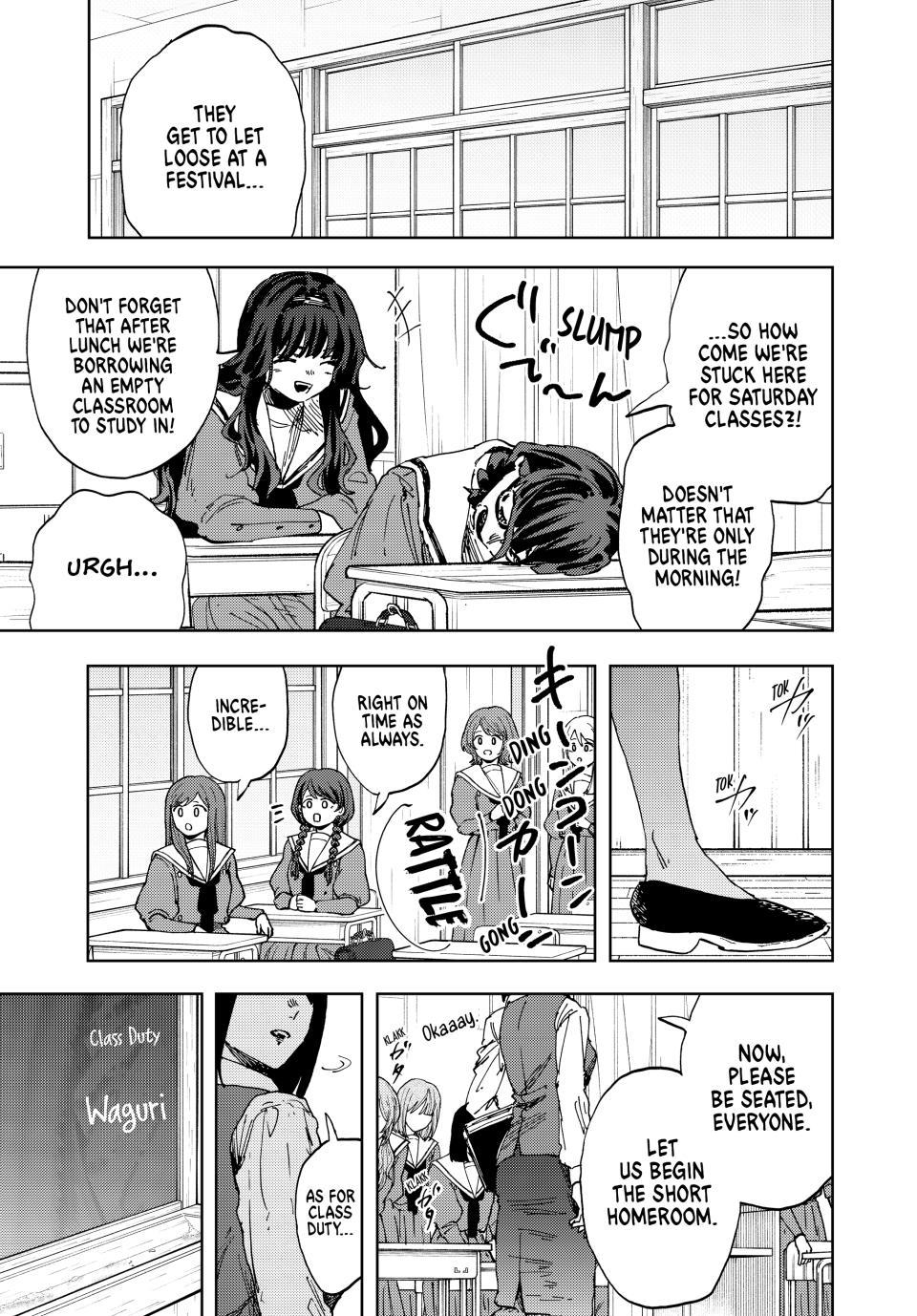 Kaoru Hana wa Rin to Saku Chapter 187 - Page 3 in English