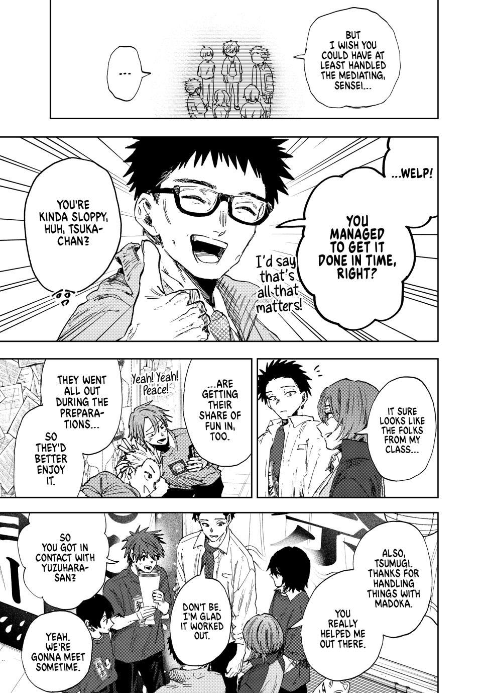 Kaoru Hana wa Rin to Saku Chapter 187 - Page 9 in English