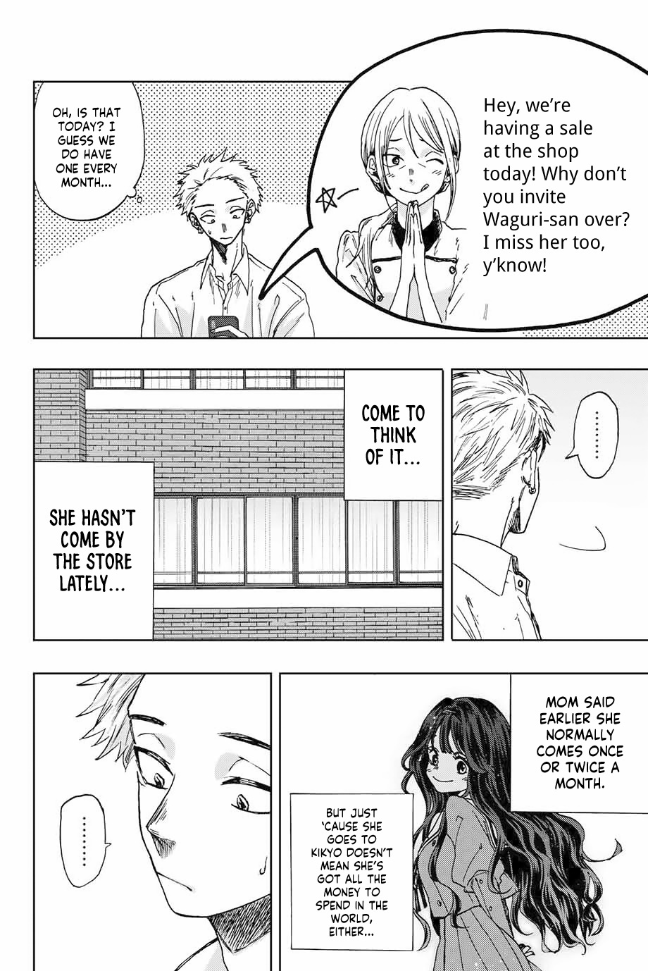 Kaoru Hana wa Rin to Saku Chapter 3 - Page 8 in English