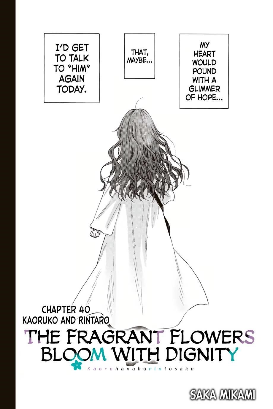 Kaoru Hana wa Rin to Saku Chapter 40 - Page 3 in English