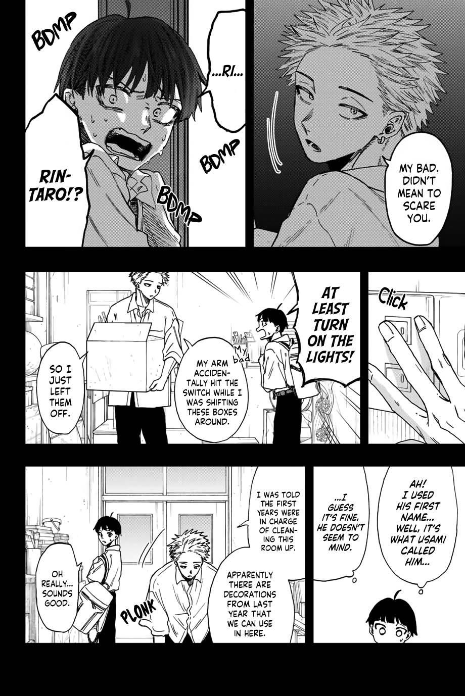 Kaoru Hana wa Rin to Saku Chapter 49 - Page 11 in English