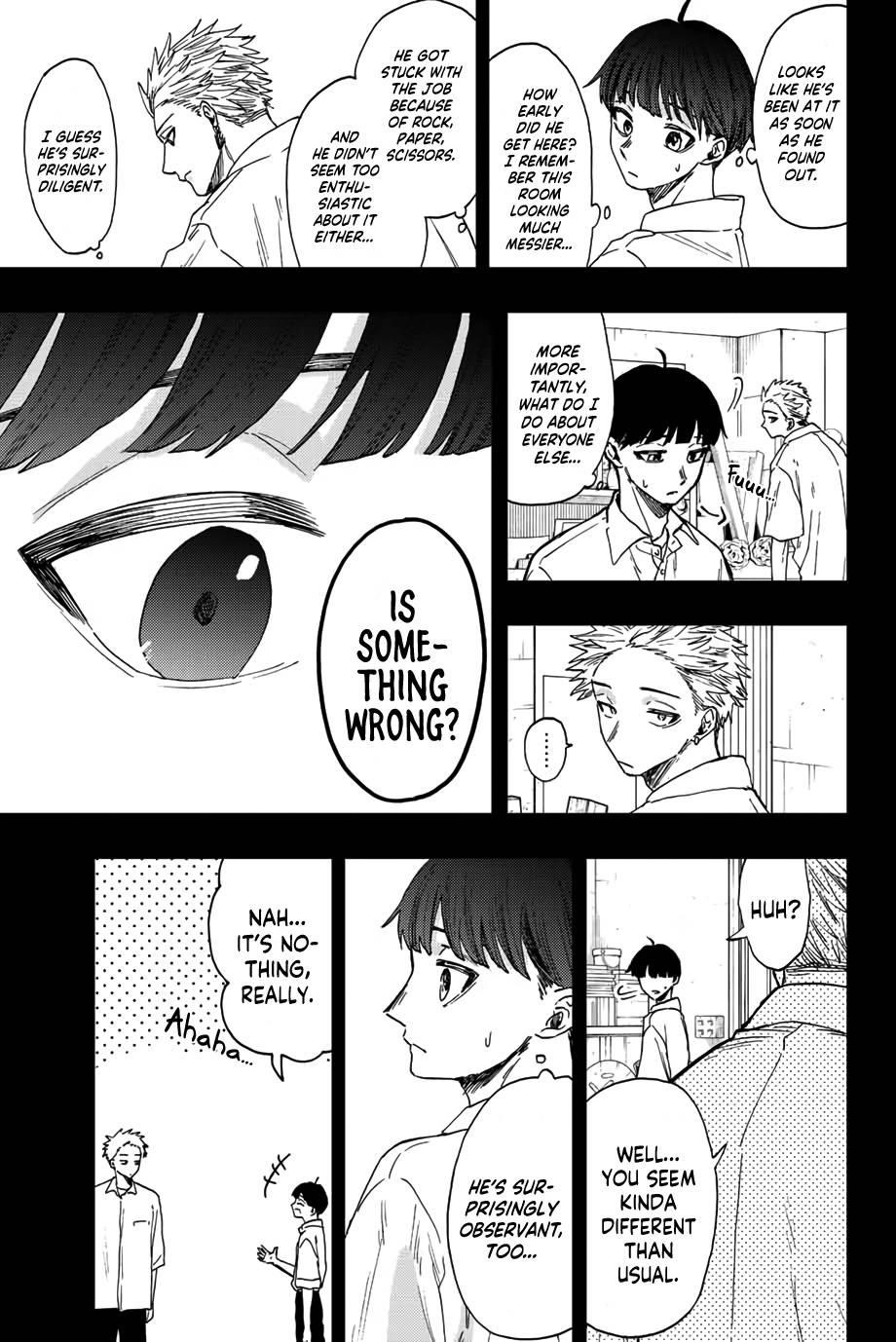 Kaoru Hana wa Rin to Saku Chapter 49 - Page 12 in English