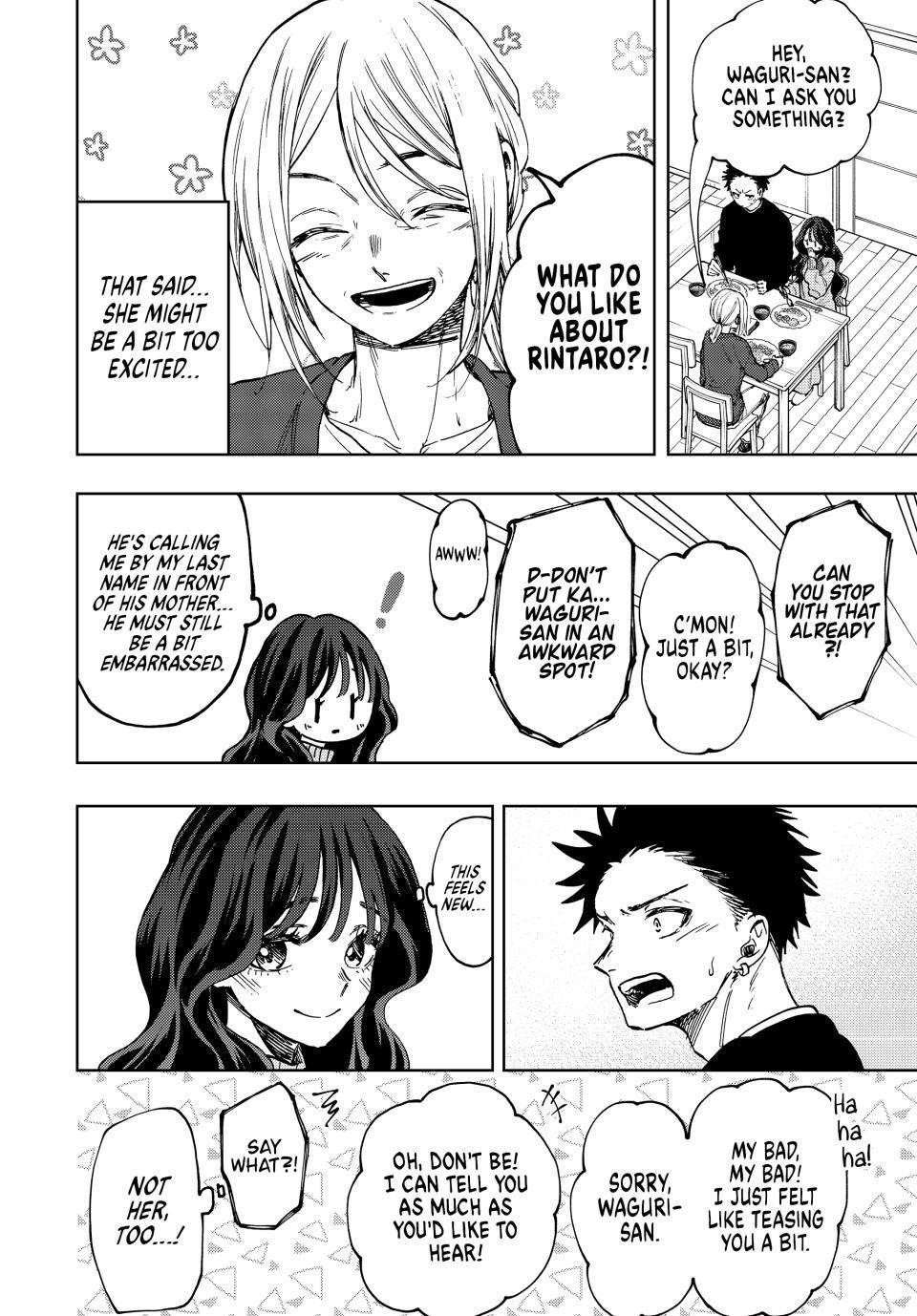 Kaoru Hana wa Rin to Saku Chapter 74 - Page 14 in English